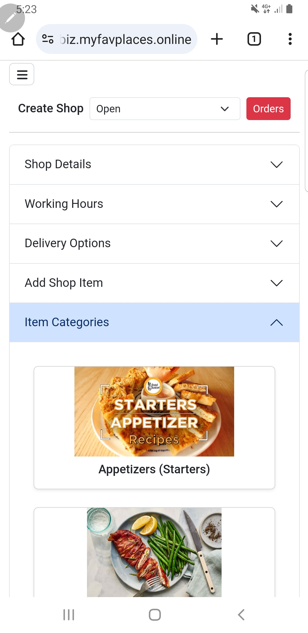 App screen 7